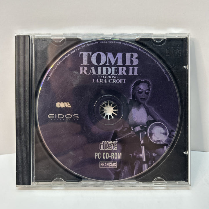 Tomb Raider 2: Starring Lara Croft - PC Game French Version Disc In Jewel Case