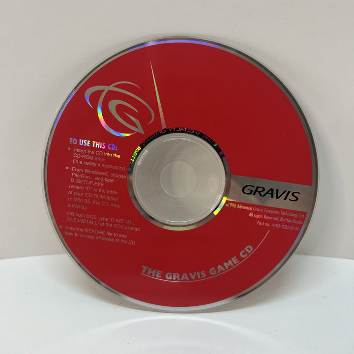 The Gravis Game CD (1996)  Shareware: Hocus Pocus Jazz Jackrabbit, One Must Fall