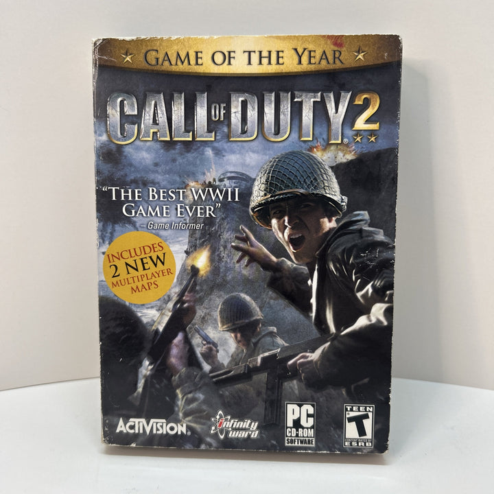 Call of Duty 2 (PC, 2005) Game Of The Year Edition Small Box PC Complete In Box
