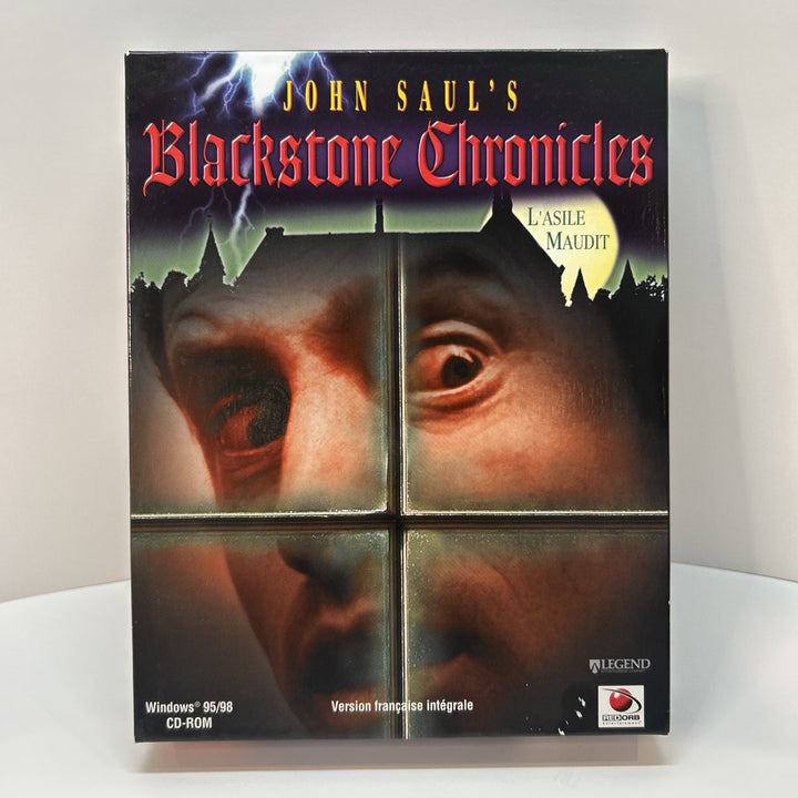 John Saul's Blackstone Chronicles PC Win 95 98 Big Box Computer Game FRENCH