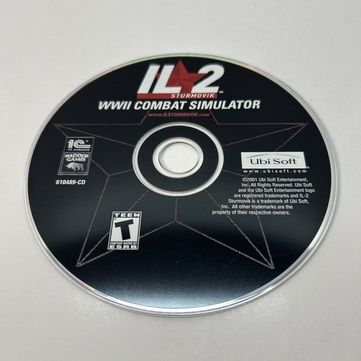 IL-2 Sturmovik WWII combat Simulator (PC, 2001) Disc Only
