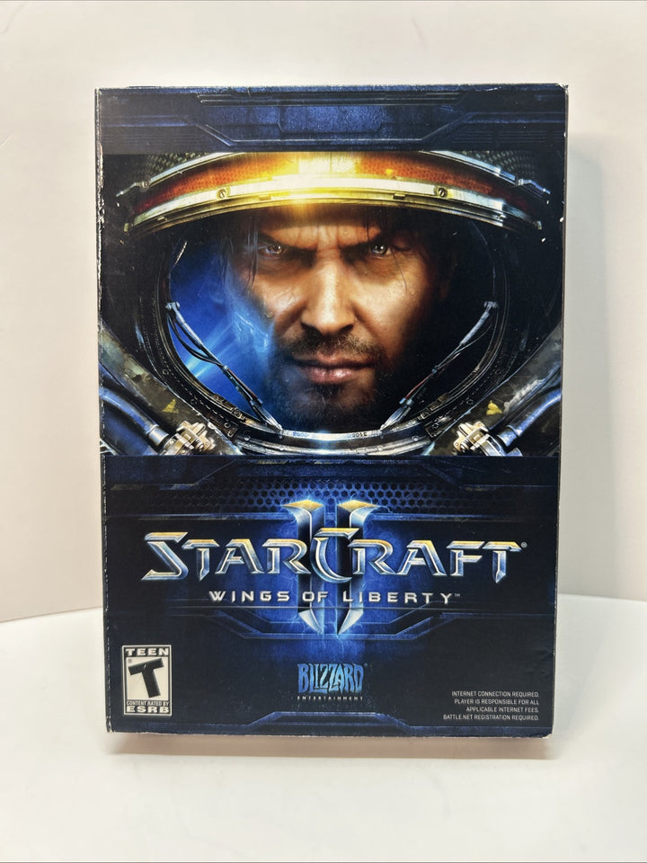 Starcraft 2 Wings Of Liberty PC Game -  with Box, Manuals, Inserts
