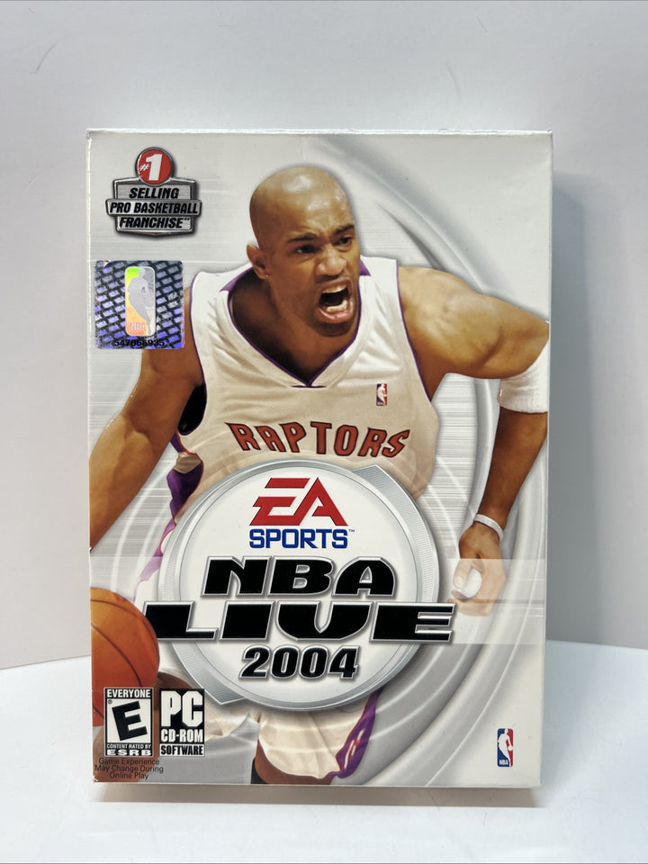 EA Sports NBA Live 2004 Basketball Small Box PC Game Software - No Manual