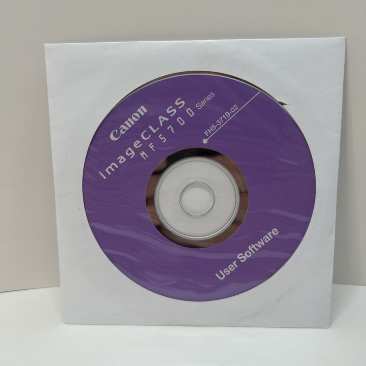 Canon ImageClass MF5700 Printer User Software Disk FH5-3719-02