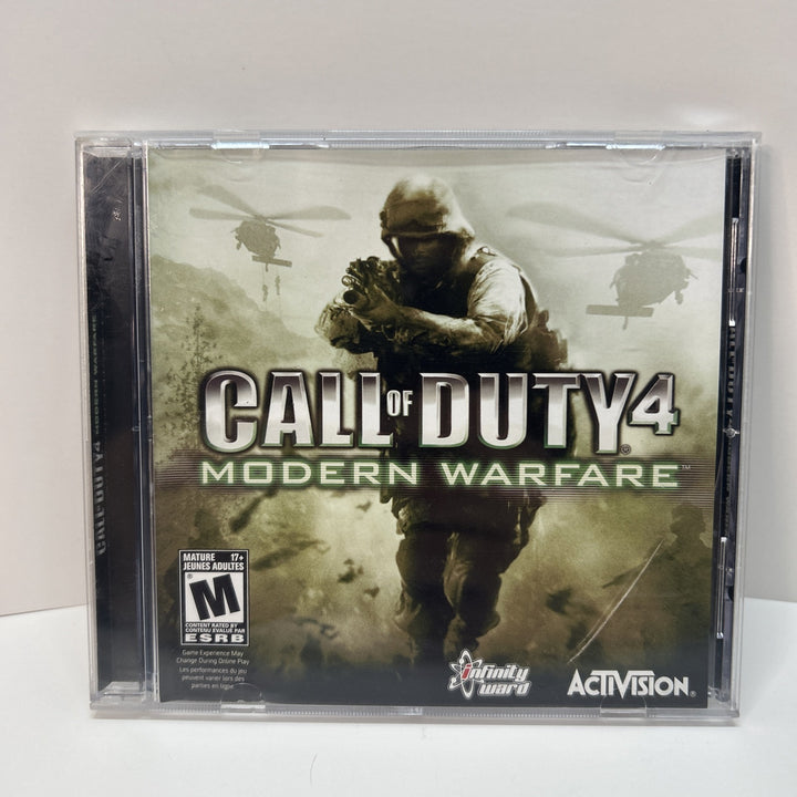 Call of Duty 4: Modern Warfare (Windows PC CD, 2007)