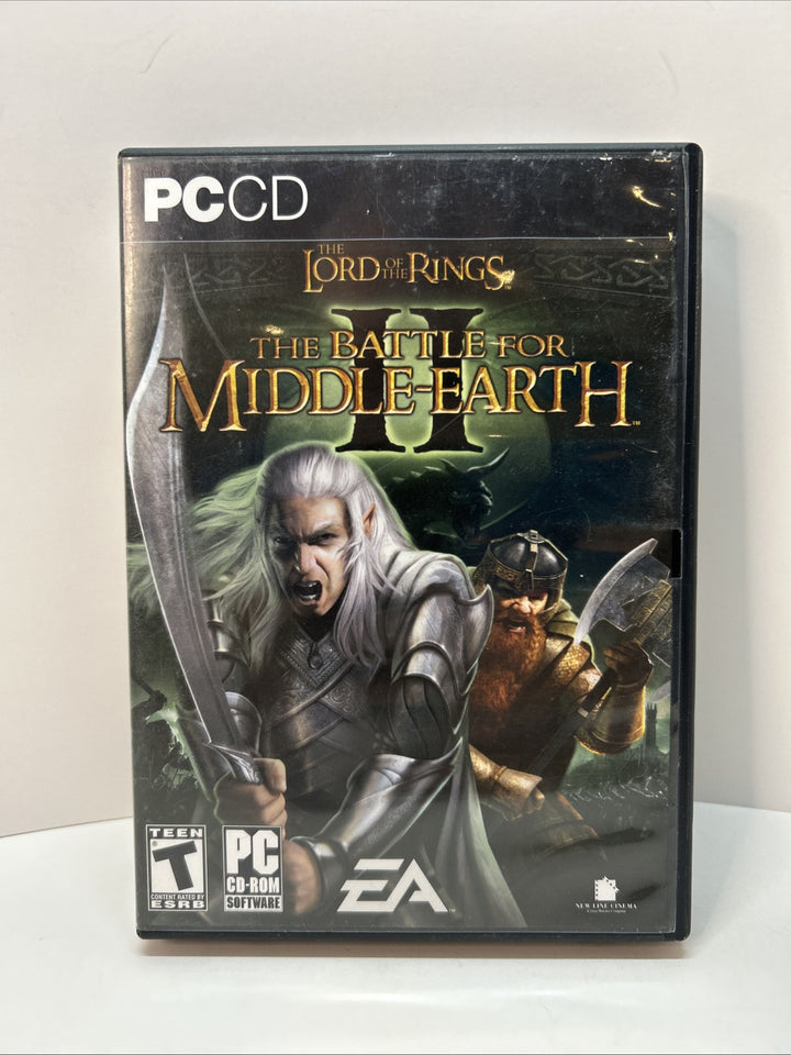 Lord of the Rings The Battle for Middle Earth 2 II (PC 2006)  NO GAME-Box+Manual