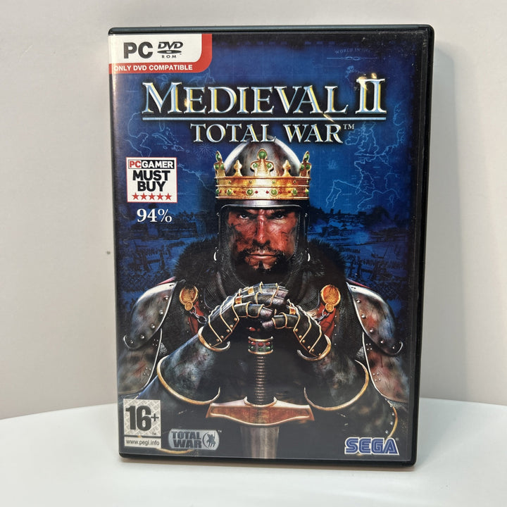 Medieval II Total War PC Windows Game w/ Manual 2 Disks SEGA
