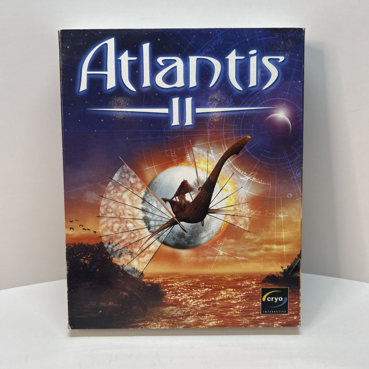 Atlantis II 2 (PC, 1999, CD-ROM) Big Box Complete French 4 disc