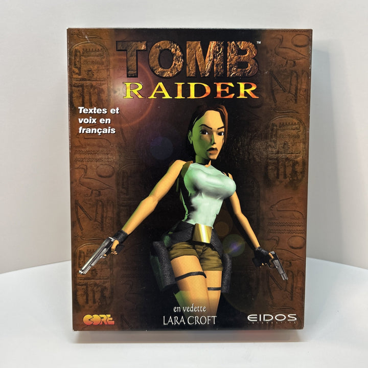 TOMB RAIDER BY CORE DESIGN / EIDOS (1996) (PC CD-ROM) BIG BOX RELEASE - FRENCH