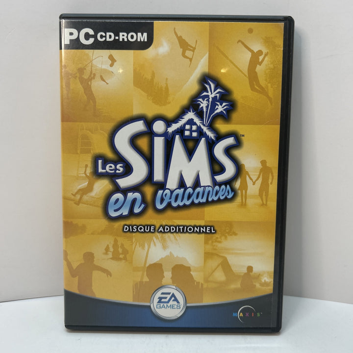 The Les Sims En Vacances Expansion Real Life Simulation Maxis EA Games French PC