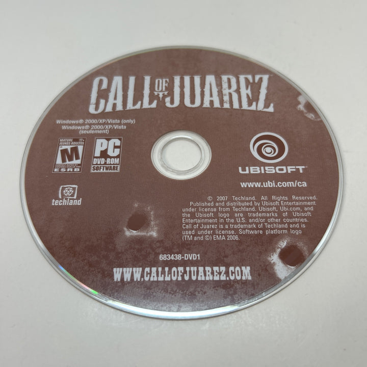 Call of Juarez PC 2007 Game - Discs Only (1)