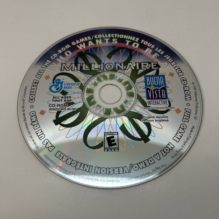 General Mills Who Wants to Be A Millionaire PC Game - General Mills Promo