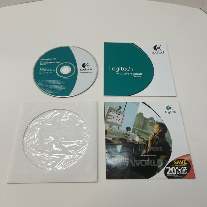 Logitech Mouseware 9.7 for Windows / M 4.05 for Mac OS (601917-0910)