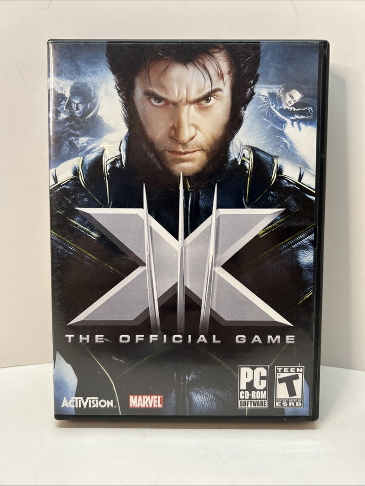 X-Men: The Official Game (PC CD, 2006) - CIB w/ Manual, Tested, Excellent