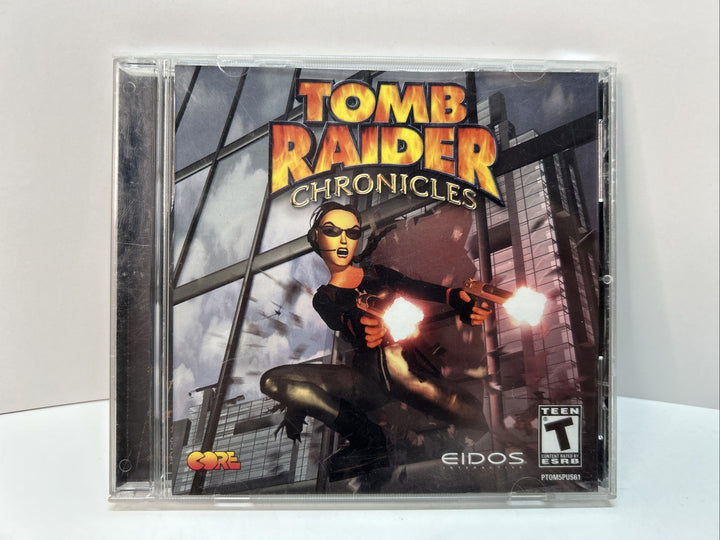 TOMB RAIDER CHRONICLES LARA CROFT PC CD Video Game - Include Game Disc