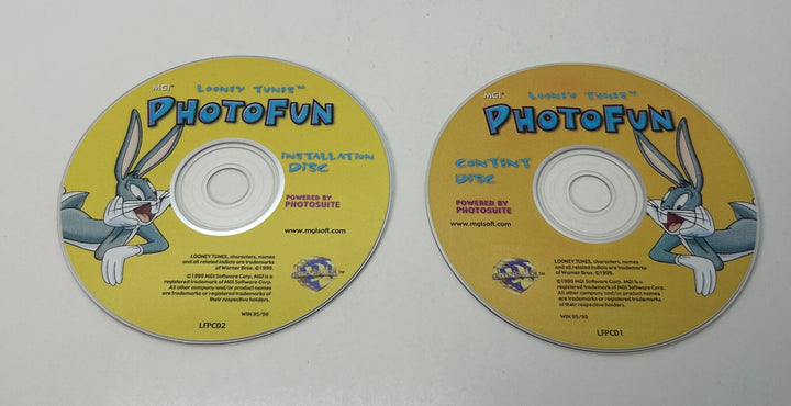 Looney Tunes PhotoFun CD Rom - Discs Only (2)