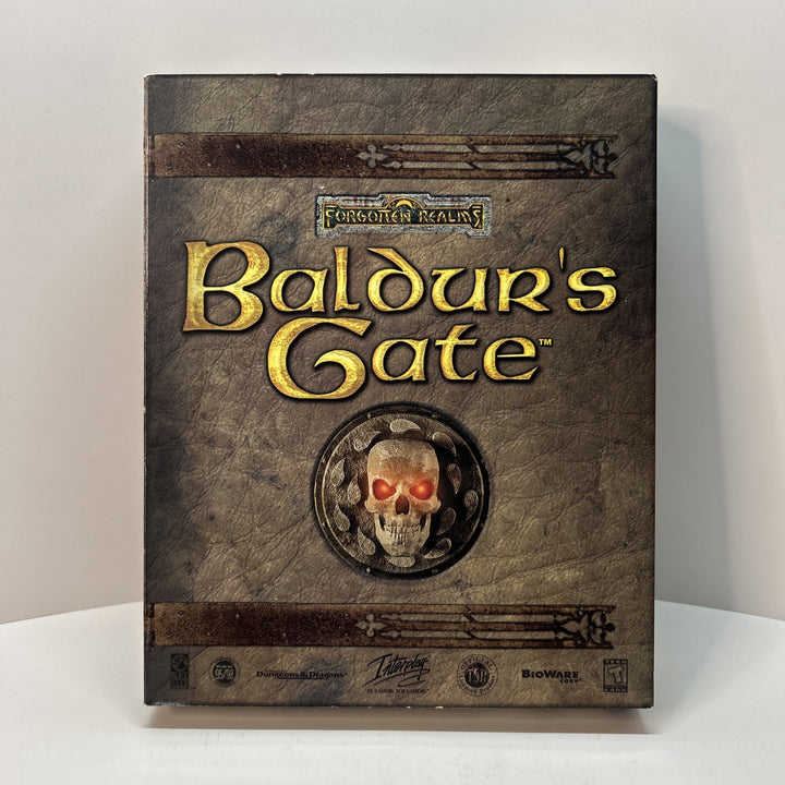 Baldur's Gate (Big Box PC, 1998) w/ Box, Manual, Game And Map. See Pictures