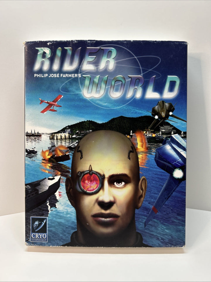 River World  PC CD-ROM, 1995 Big Box With Manual Tested