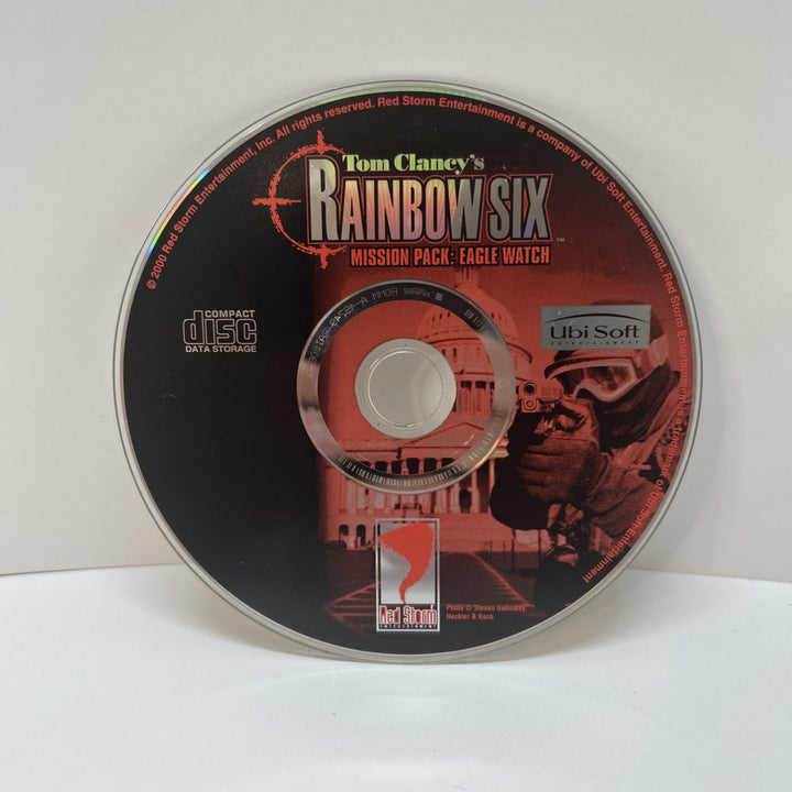 Tom Clancy’s Rainbow Six Mission Pack: Eagle Watch PC Big box 1999 - Disc Only
