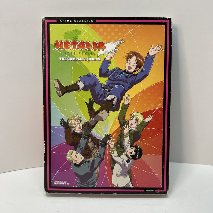Hetalia: Axis Powers - The Complete Series Seasons 1 & 2 (DVD, 4-Disc Set)
