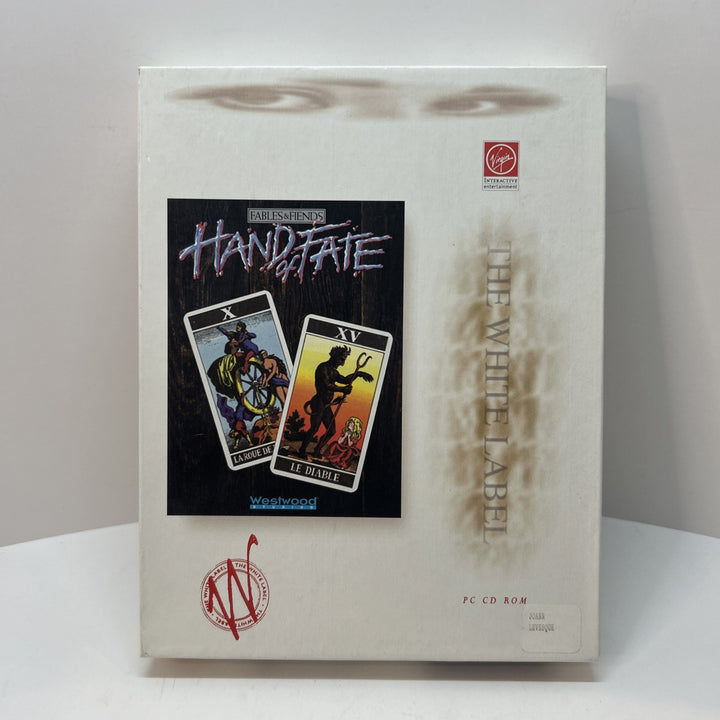 Fables & Fiends: HAND OF FATE PC CD-ROM Kyrandia - Virgin White Label - Big Box