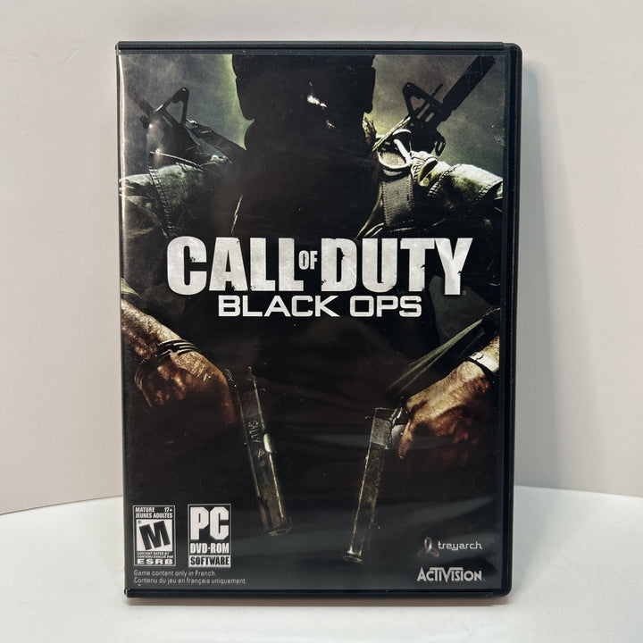 Call of Duty: Black Ops COD (PC, 2010) Activision DVD-ROM  (French CAN Version)