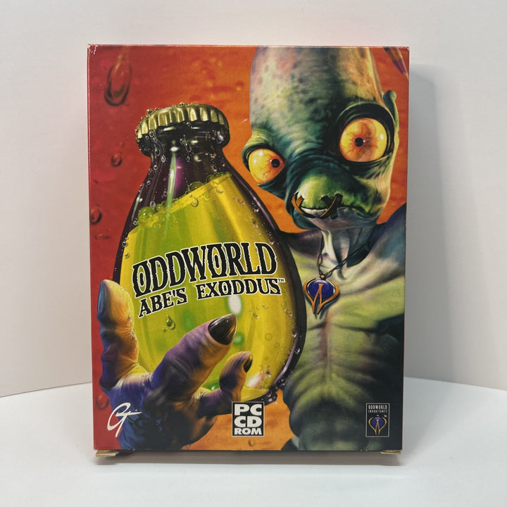 Oddworld Abe's Exoddus PC Big Box - French Francais - 2 CDs & Manual