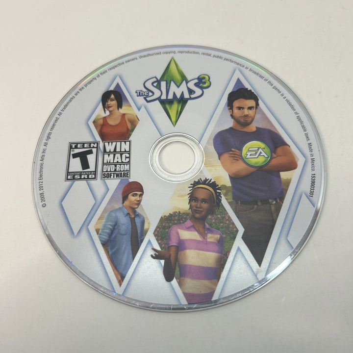 The Sims 3 ~ EA (PC Game WIN/MAC DVD-ROM, 2009) Disc Only