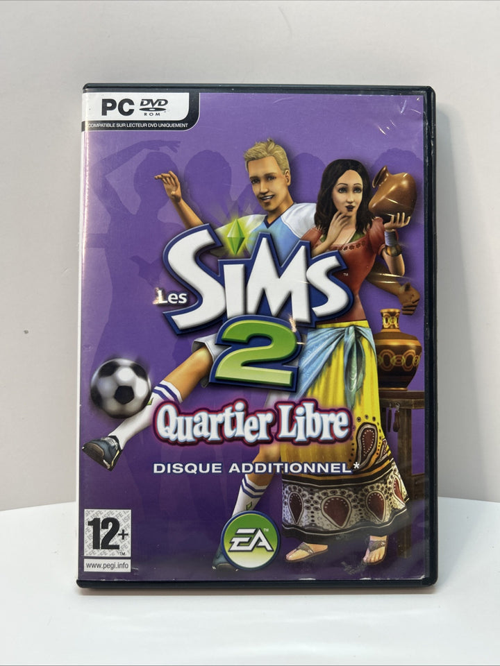 Les Sims 2 Quartier Libre Sur PC / Jeu Disque Additionnel With Code
