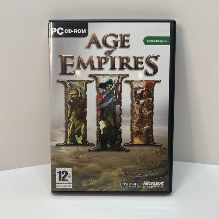 Age of Empires 3 (PC CD-ROM Video Game)  No Manual - French Français