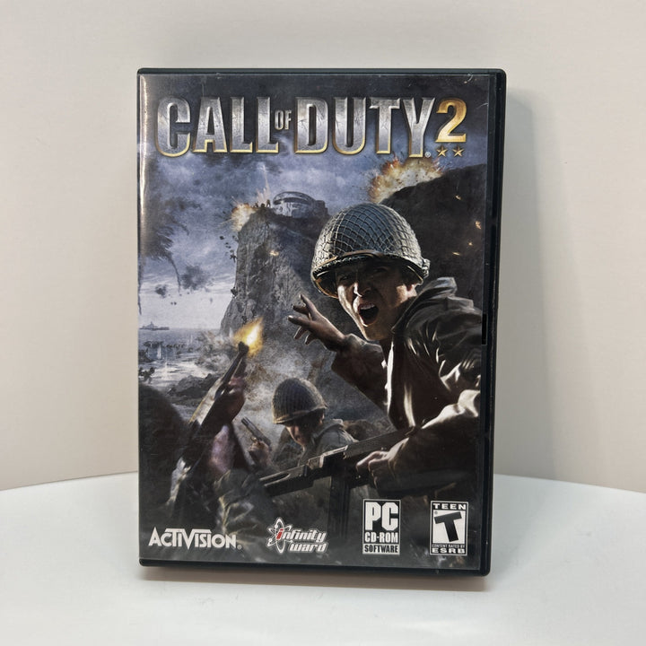 Call of Duty 2 (PC CD-ROM, 2005) 6-Disc Set Complete In Small Box