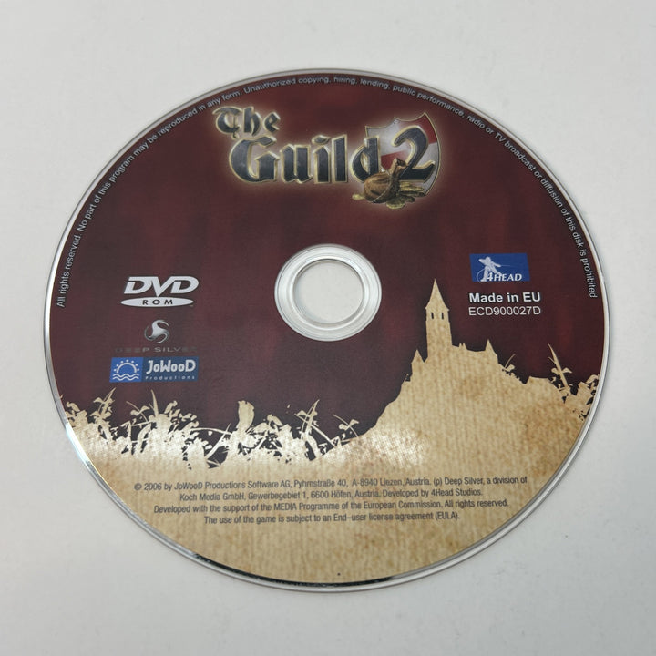 PC CD - ROM "The Guild 2" JoWood - Disc Only