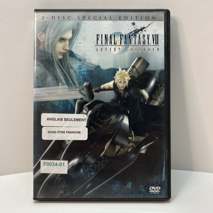 Final Fantasy 7 VII Advent Children (DVD, 2006, 2-Disc Set)
