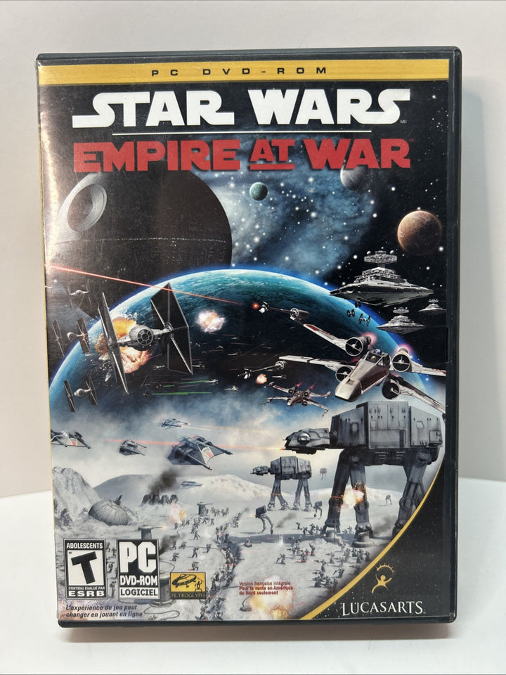 Star Wars: Empire at War -  (PC, 2006) Small Box - French Français