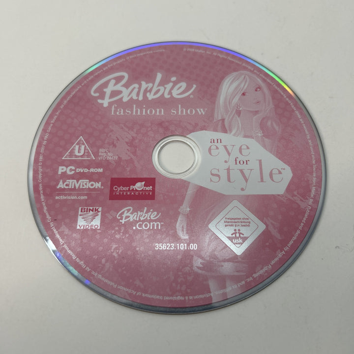 Barbie Fashion Show - An Eye for Style - PC CD-ROM Game - Disc Only