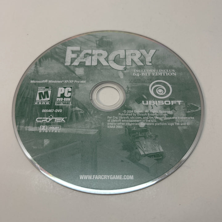 Far Cry FARCRY 2004 PC DVD ROM Ubisoft DVD Disc ONLY
