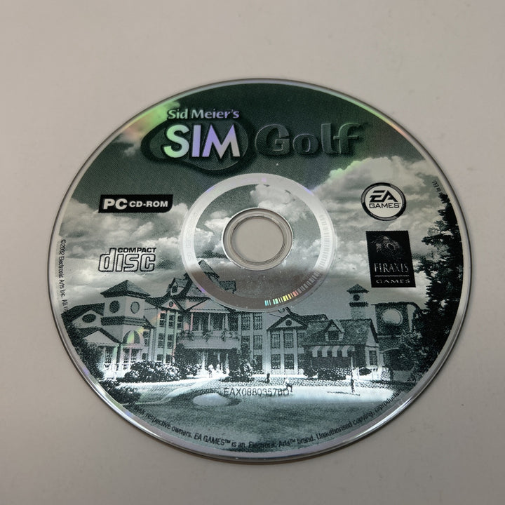 Sid Meier's SIM Golf PC 2002 CD-ROM EA Games Disc Only