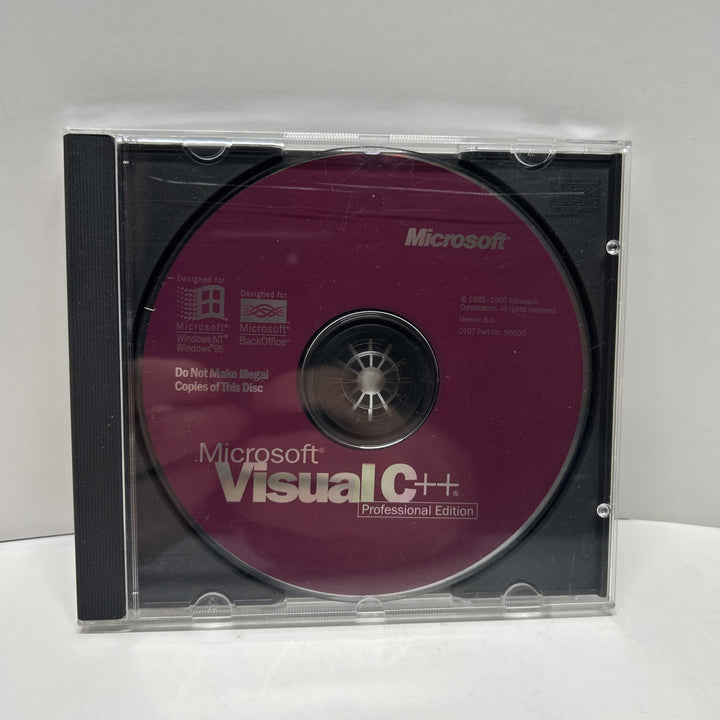 Microsoft Visual Basic Professional Edition Version 5.0 - with CD Key