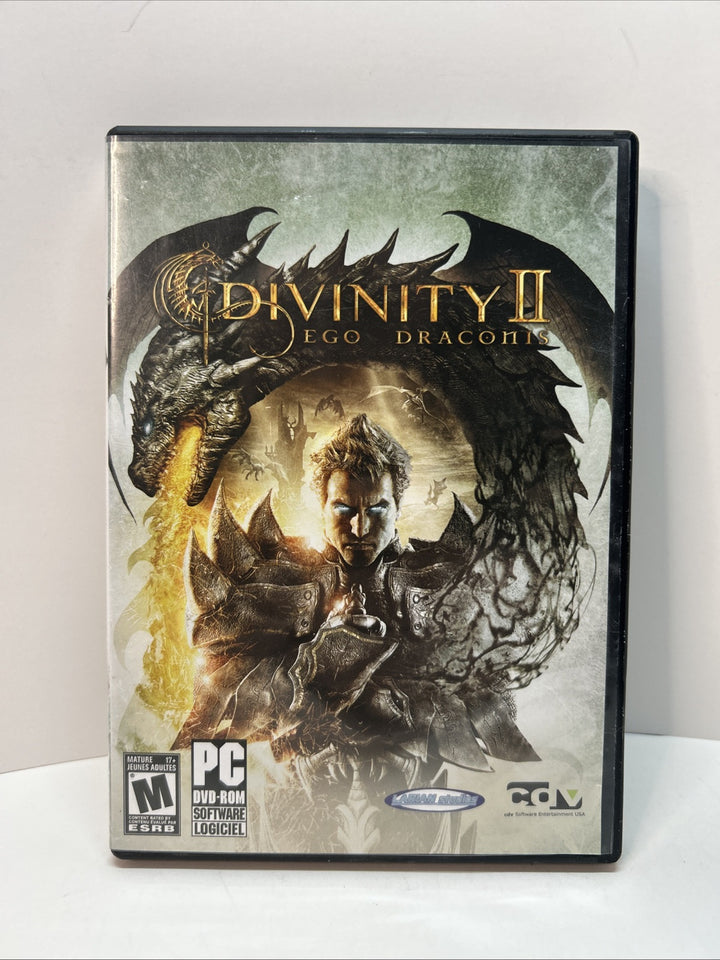 Divinity II 2: Ego Draconis (2009) - PC DVD Rom - Larian Studios - No manual