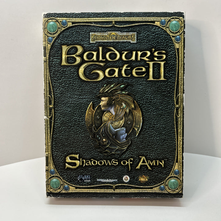 Baldur's Gate II: Shadows of Amn (PC, 2000) No POSTER - French Français